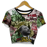 Martin Luther King Croptop T Shirt